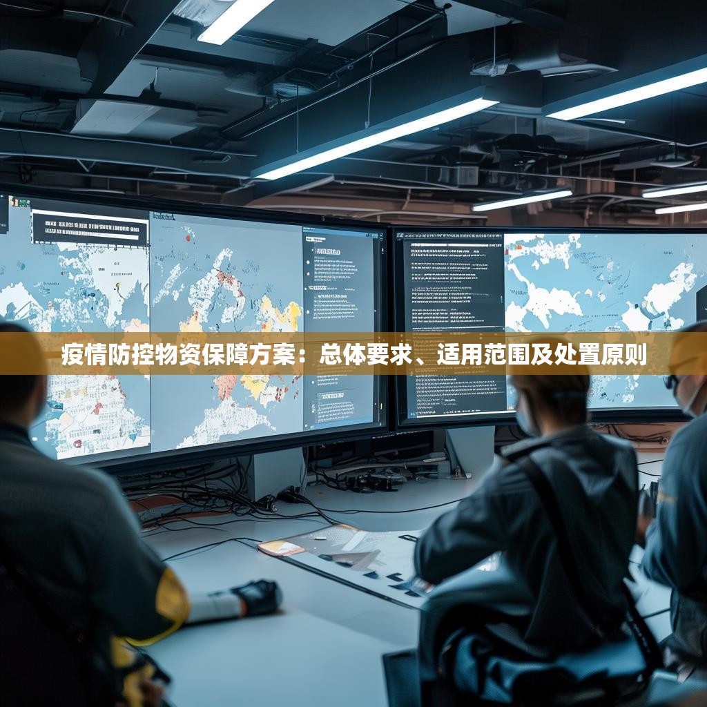 疫情防控物资保障方案：总体要求、适用范围及处置原则