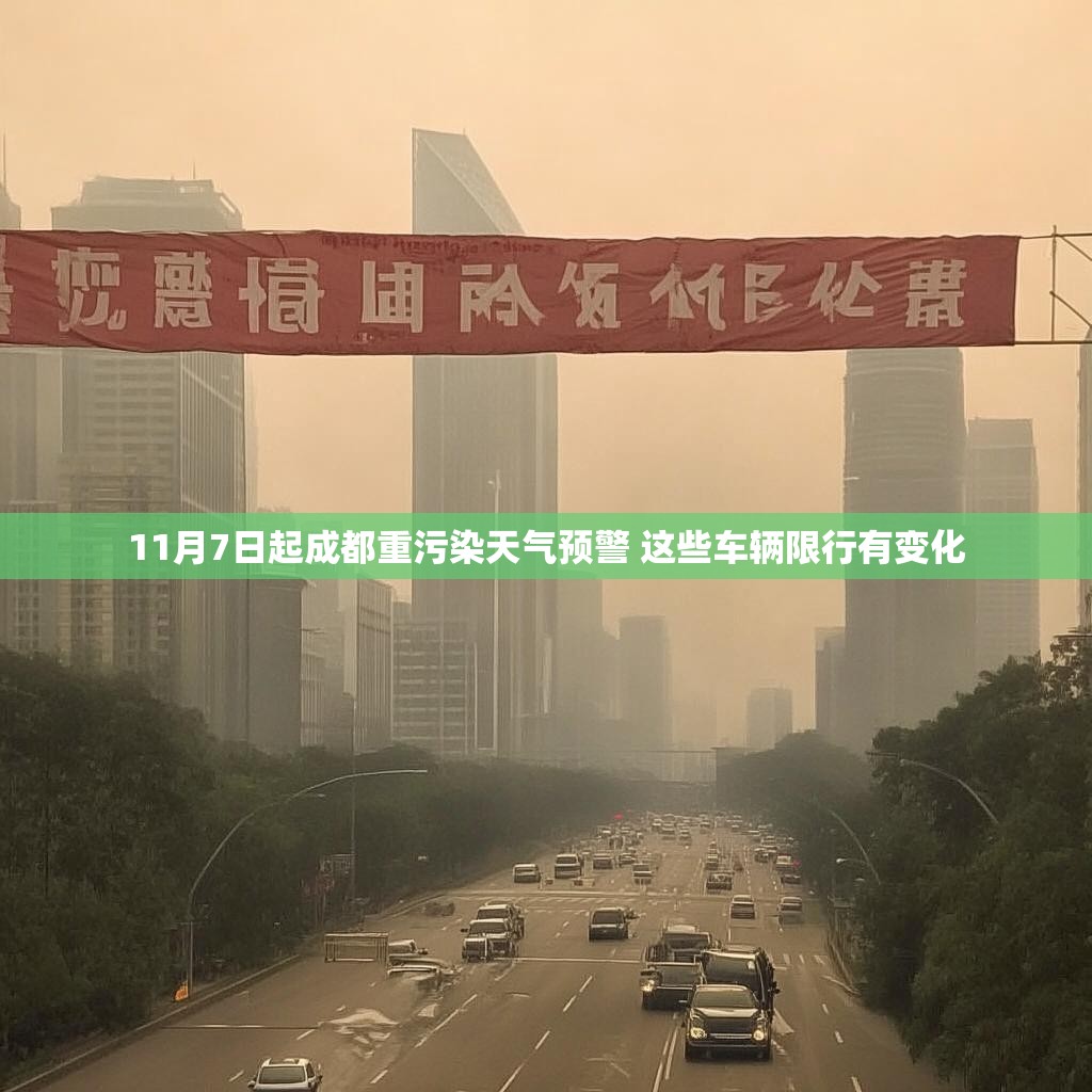 11月7日起成都重污染天气预警 这些车辆限行有变化