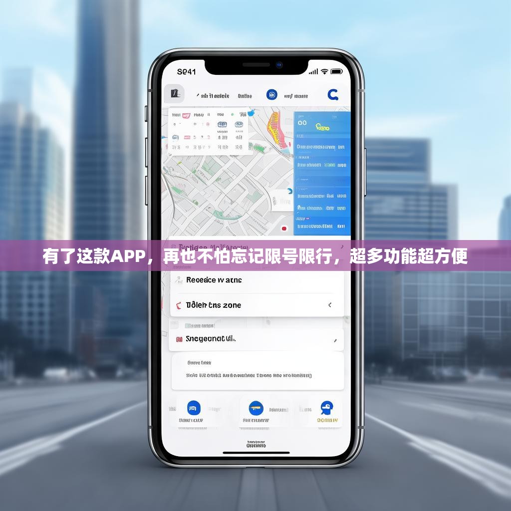 有了这款APP，再也不怕忘记限号限行，超多功能超方便