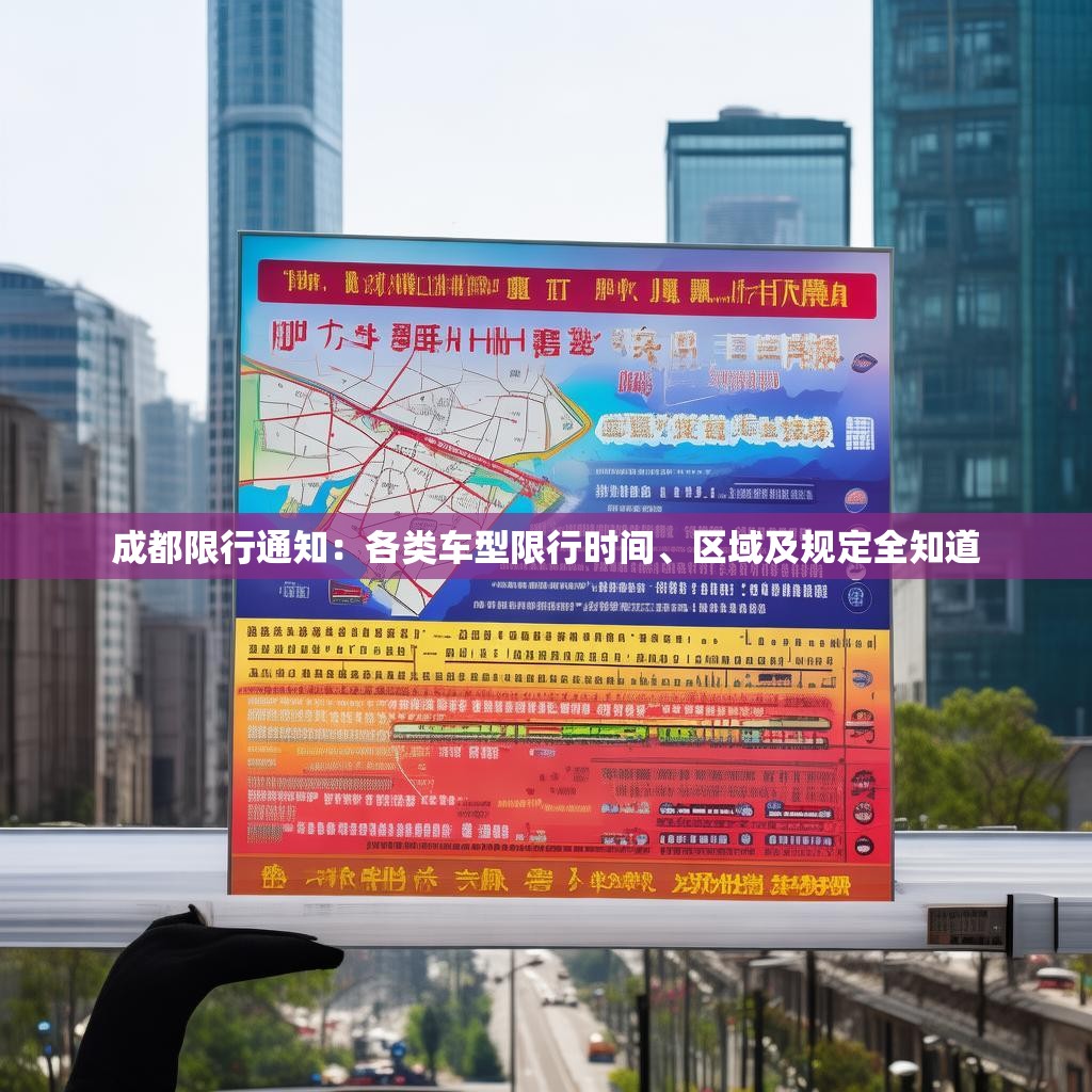 成都限行通知：各类车型限行时间、区域及规定全知道