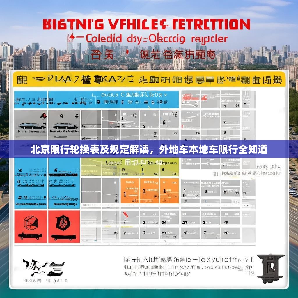 北京限行轮换表及规定解读，外地车本地车限行全知道