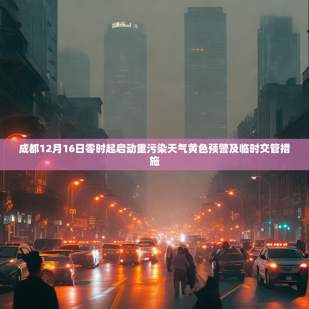 成都12月16日零时起启动重污染天气黄色预警及临时交管措施