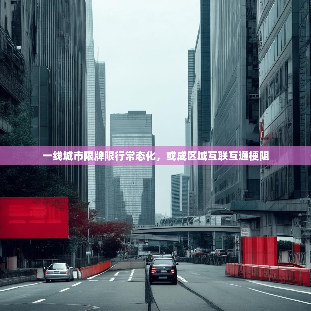 一线城市限牌限行常态化，或成区域互联互通梗阻
