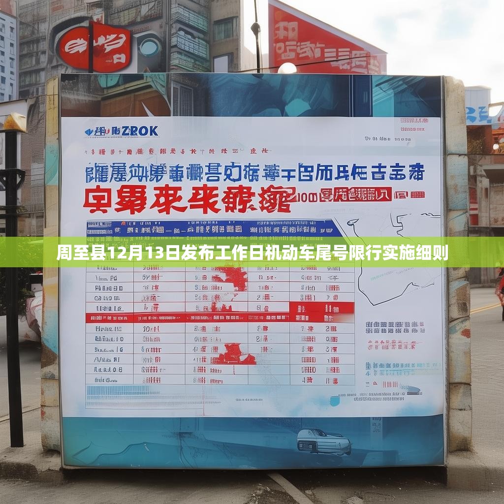 周至县12月13日发布工作日机动车尾号限行实施细则