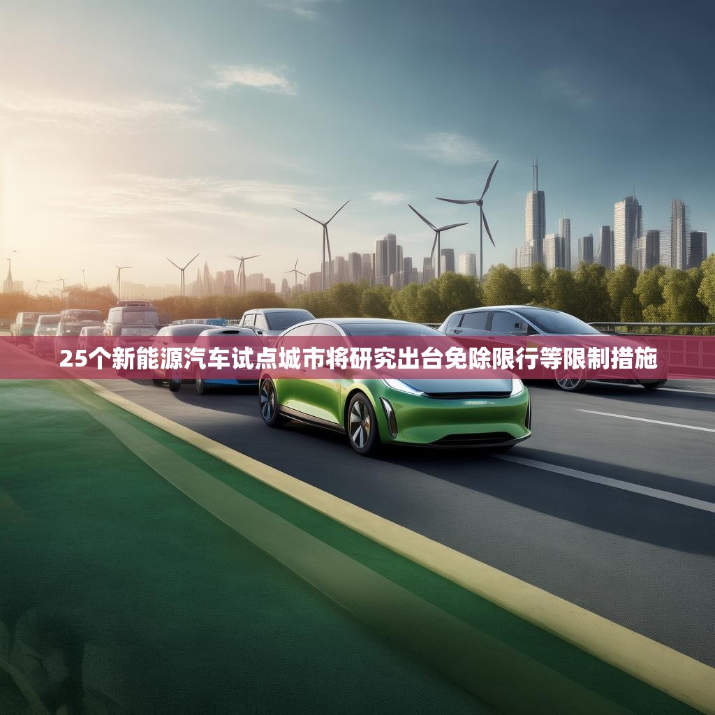 25个新能源汽车试点城市将研究出台免除限行等限制措施