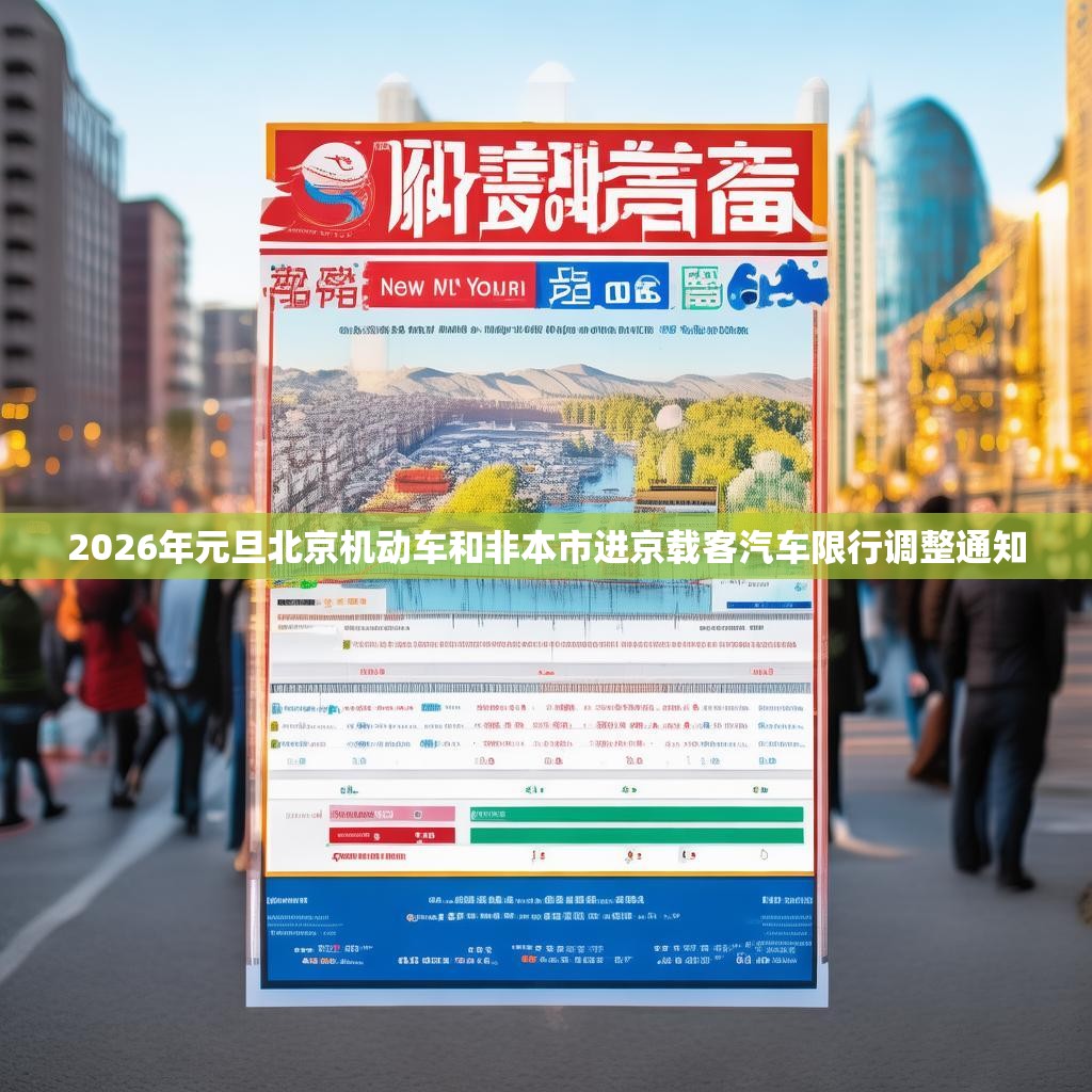 2026年元旦北京机动车和非本市进京载客汽车限行调整通知
