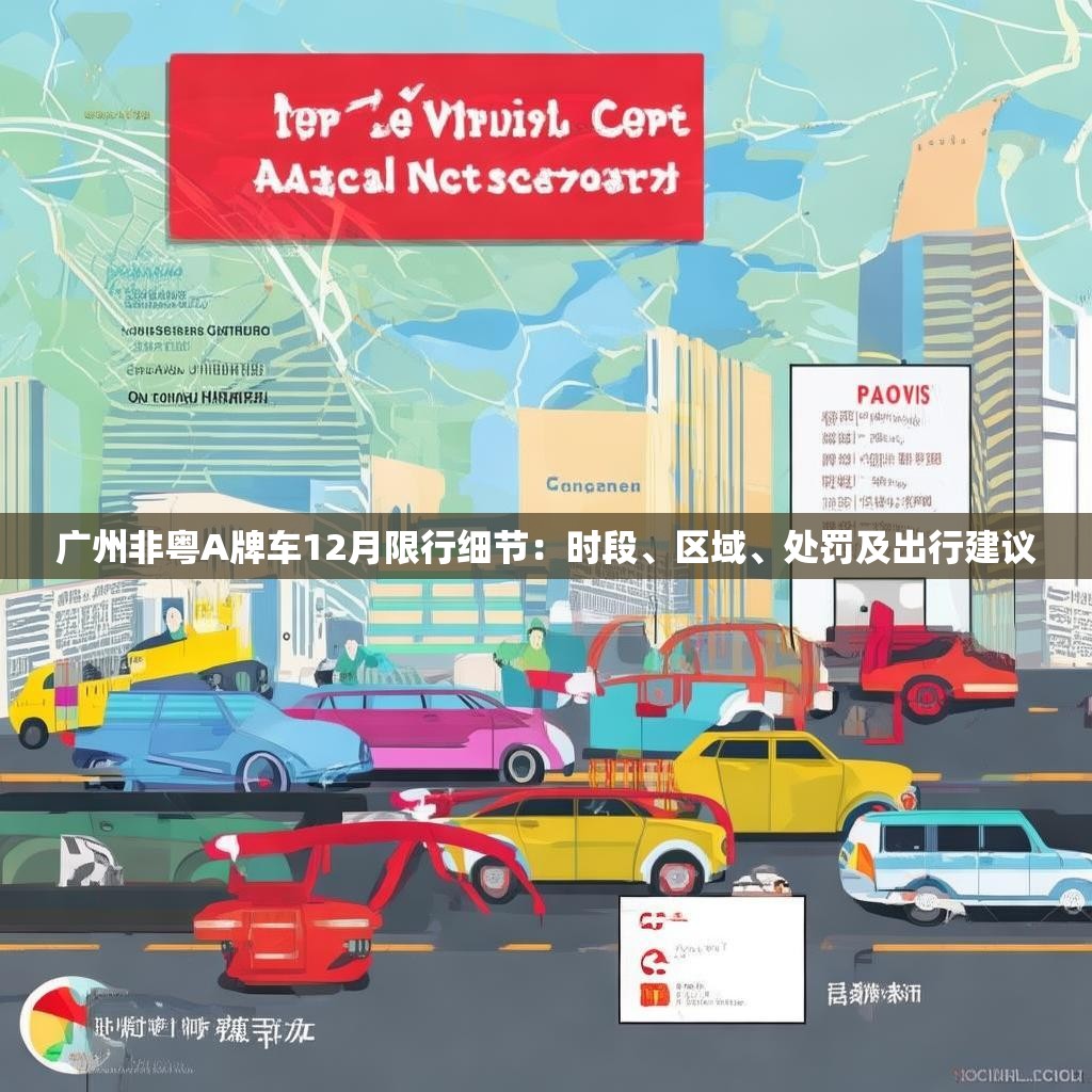 广州非粤A牌车12月限行细节：时段、区域、处罚及出行建议