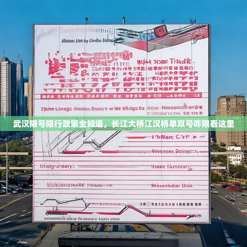 武汉限号限行政策全知道，长江大桥江汉桥单双号咋限看这里