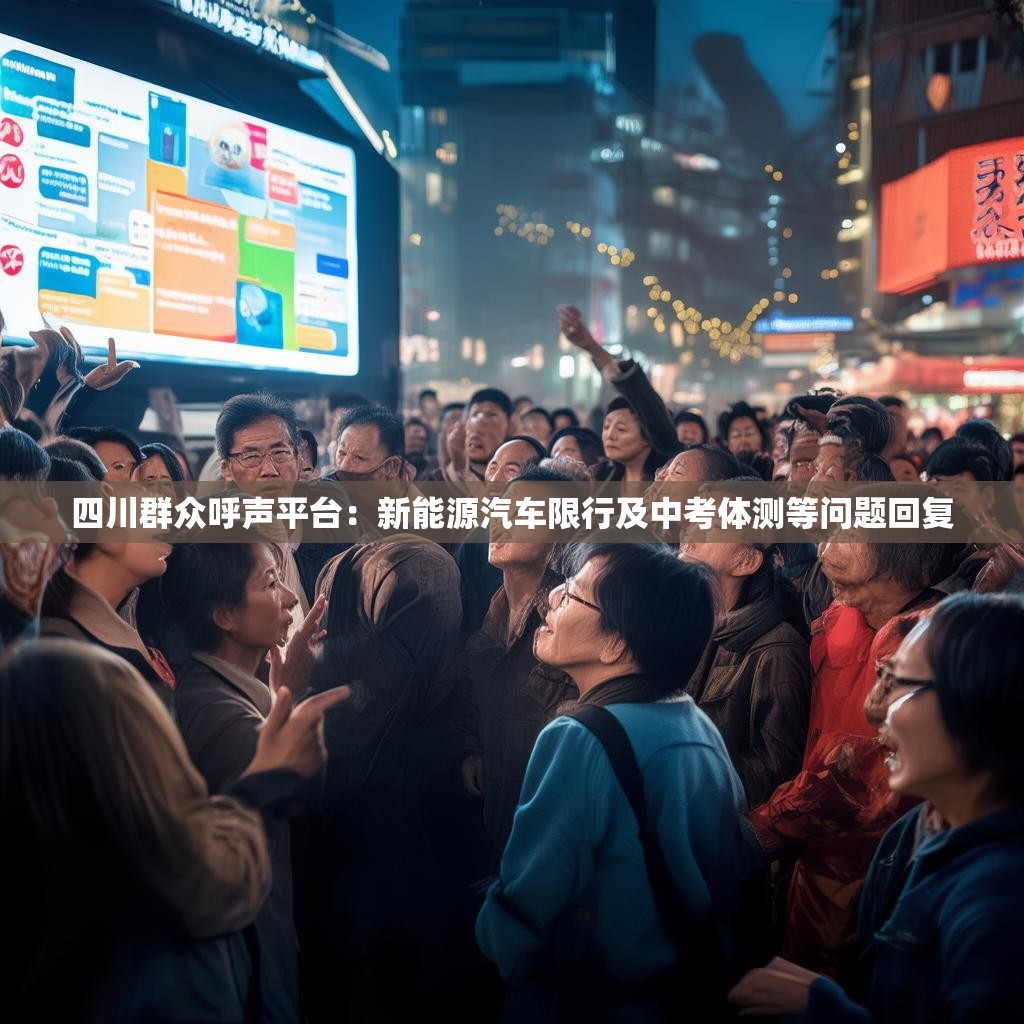 四川群众呼声平台：新能源汽车限行及中考体测等问题回复