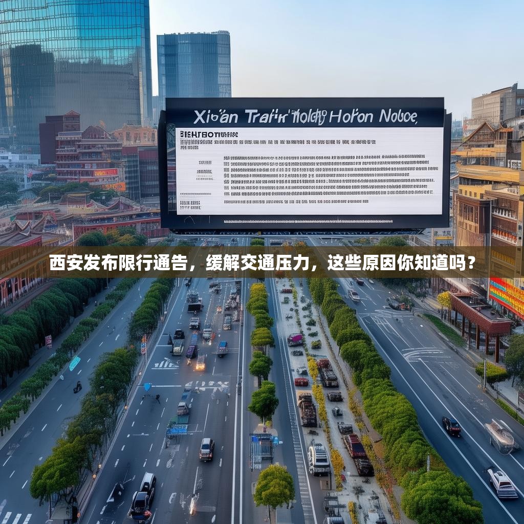 西安发布限行通告，缓解交通压力，这些原因你知道吗？