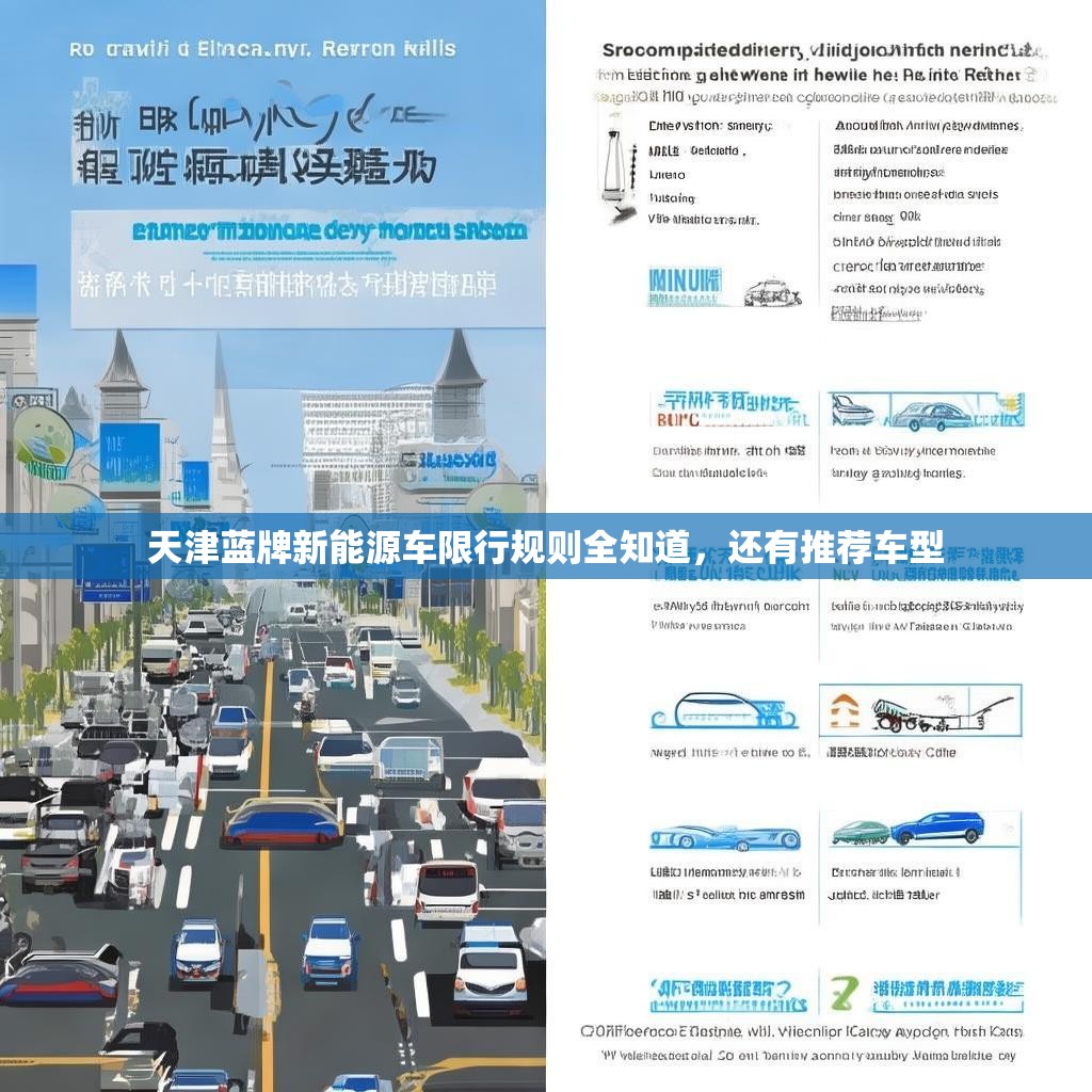 天津蓝牌新能源车限行规则全知道，还有推荐车型