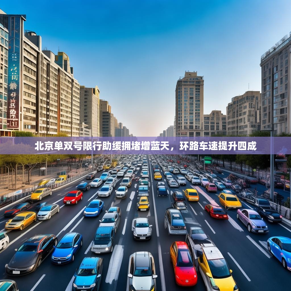 北京单双号限行助缓拥堵增蓝天,环路车速提升四成
