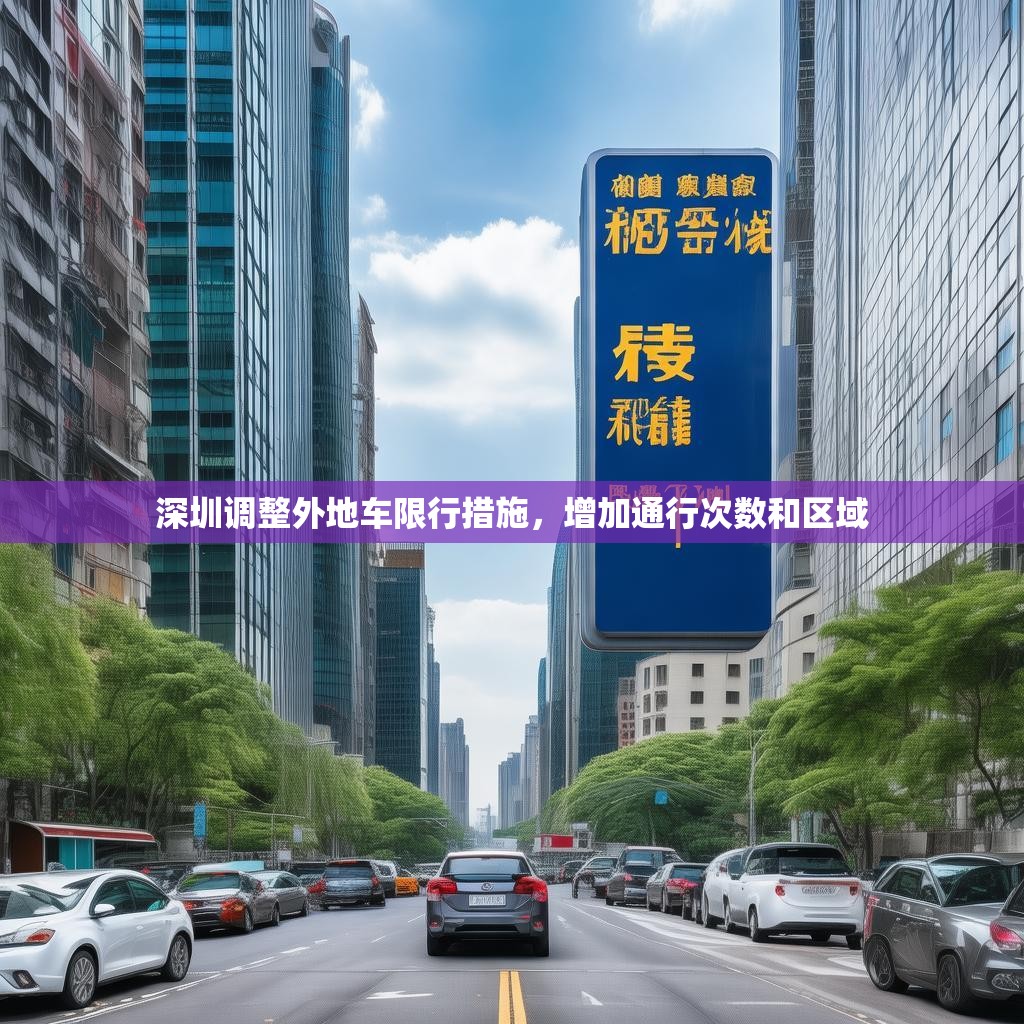 深圳调整外地车限行措施，增加通行次数和区域