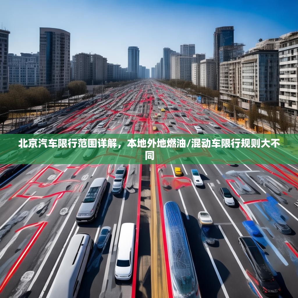 北京汽车限行范围详解，本地外地燃油/混动车限行规则大不同