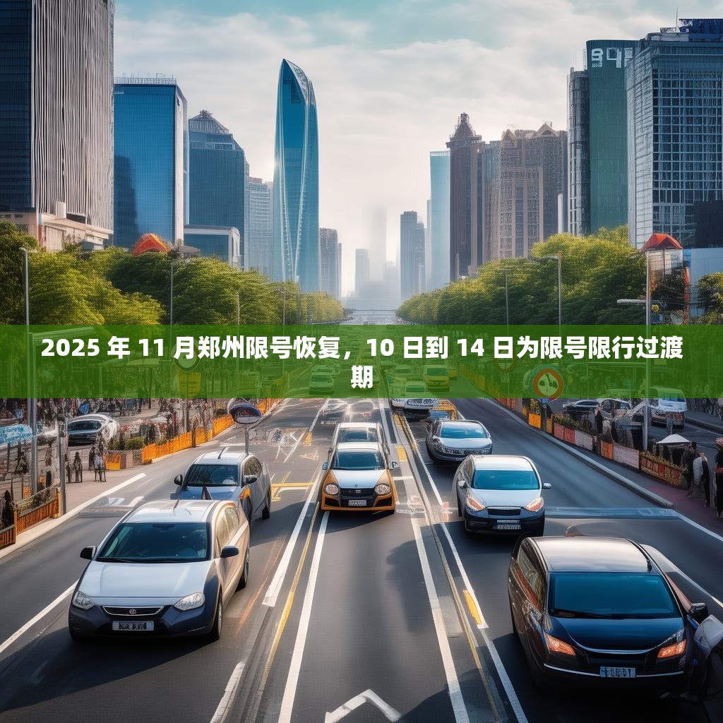 2025 年 11 月郑州限号恢复，10 日到 14 日为限号限行过渡期