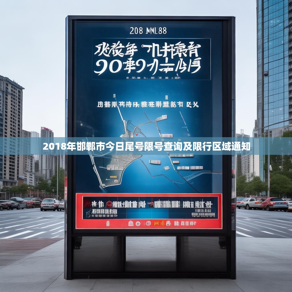 2018年邯郸市今日尾号限号查询及限行区域通知