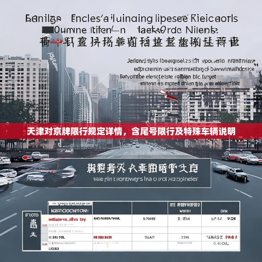 天津对京牌限行规定详情，含尾号限行及特殊车辆说明