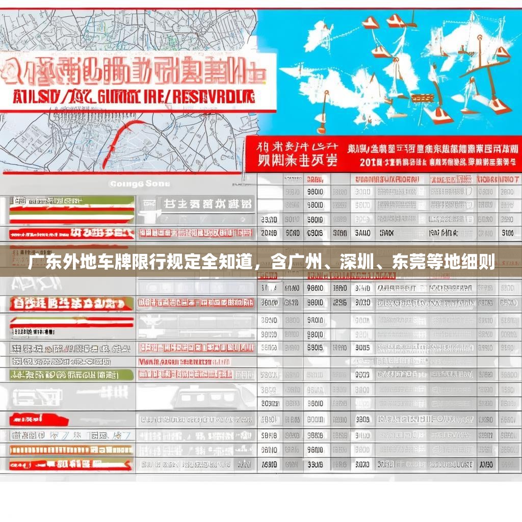 广东外地车牌限行规定全知道，含广州、深圳、东莞等地细则