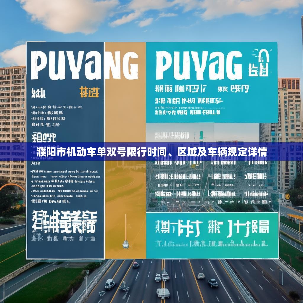 濮阳市机动车单双号限行时间、区域及车辆规定详情