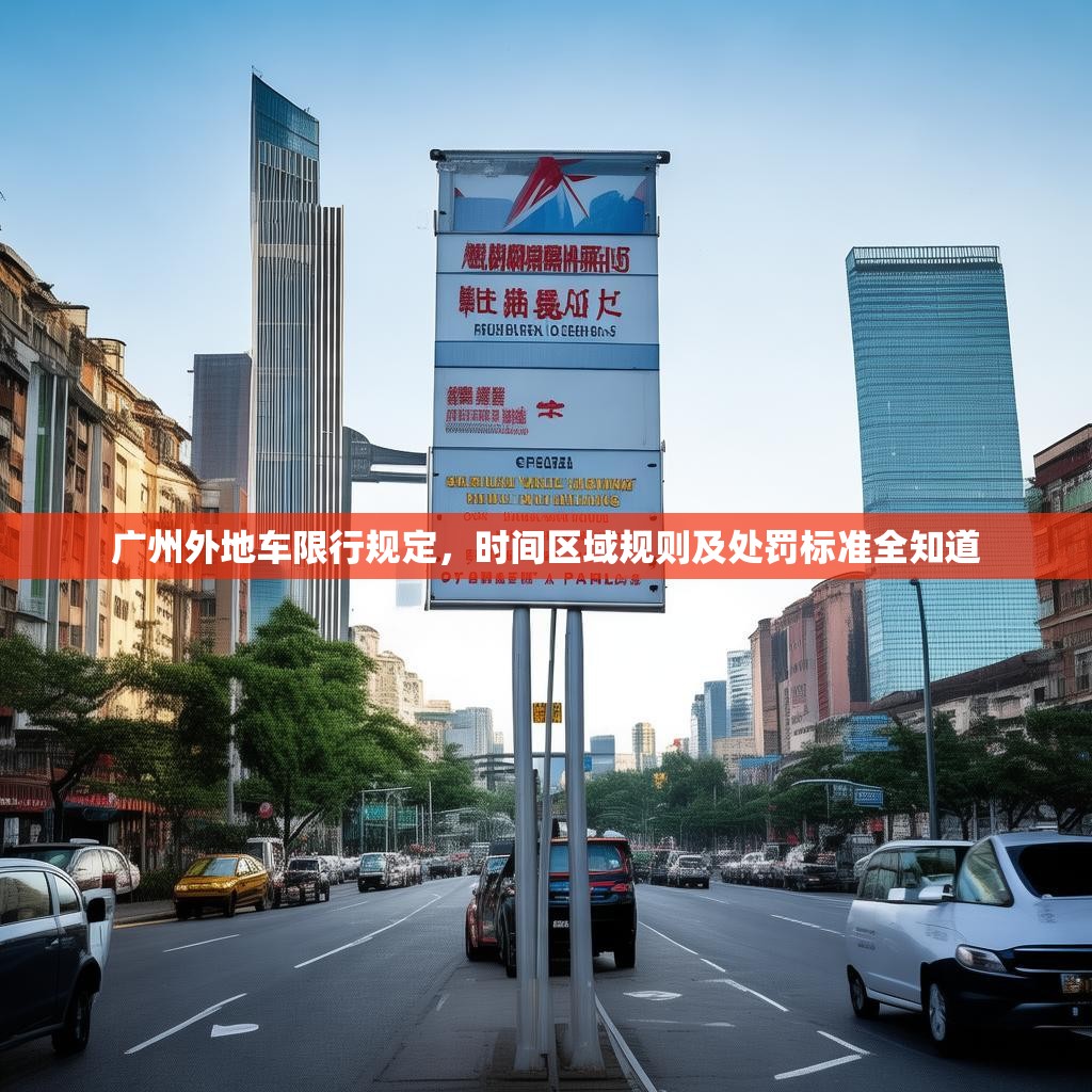 广州外地车限行规定，时间区域规则及处罚标准全知道