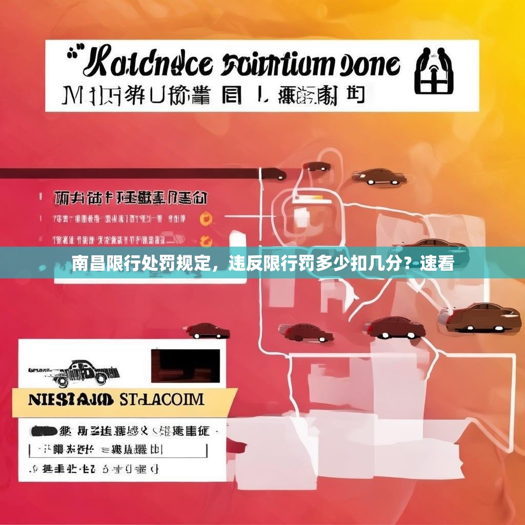南昌限行处罚规定，违反限行罚多少扣几分？速看