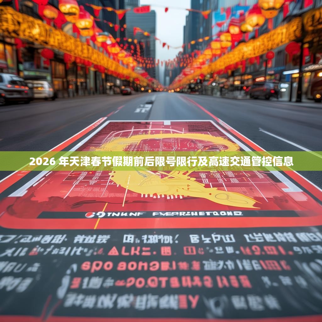 2026 年天津春节假期前后限号限行及高速交通管控信息