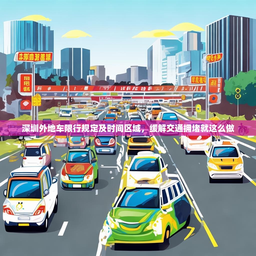 深圳外地车限行规定及时间区域，缓解交通拥堵就这么做