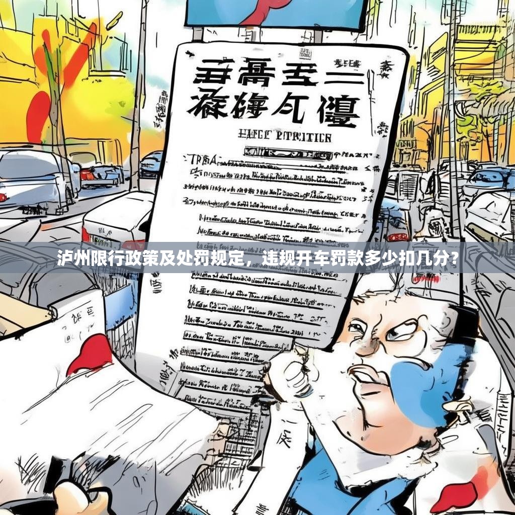 泸州限行政策及处罚规定,违规开车罚款多少扣几分?