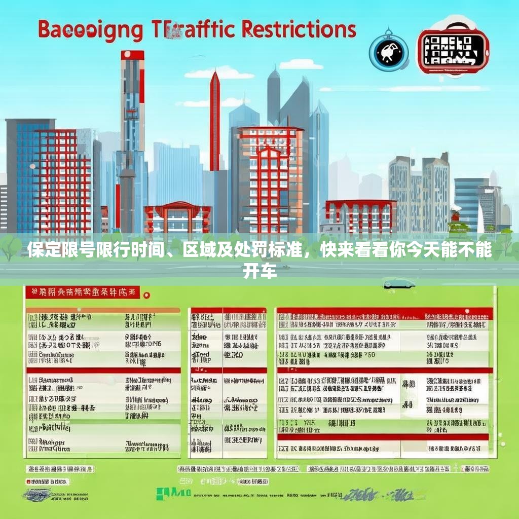 保定限号限行时间、区域及处罚标准，快来看看你今天能不能开车