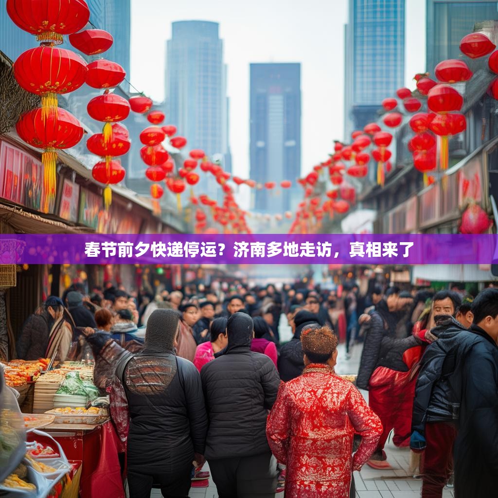 春节前夕快递停运？济南多地走访，真相来了