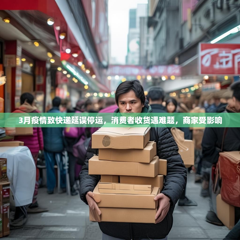 3月疫情致快递延误停运，消费者收货遇难题，商家受影响