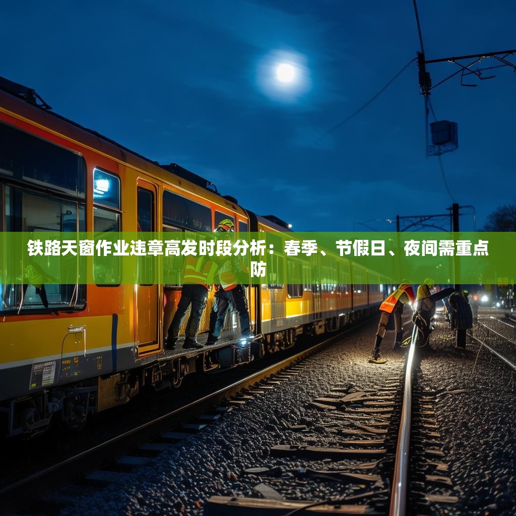 铁路天窗作业违章高发时段分析:春季、节假日、夜间需重点防