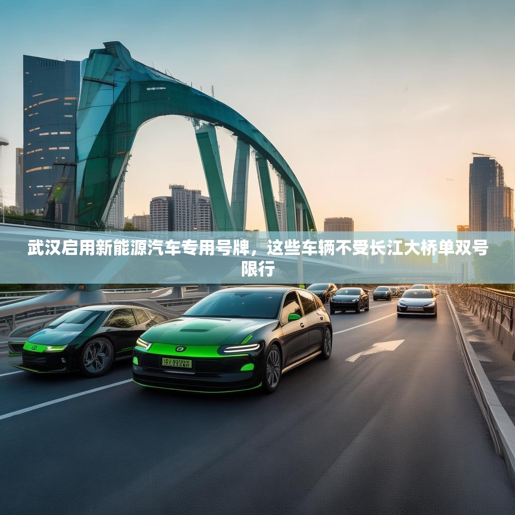 武汉启用新能源汽车专用号牌,这些车辆不受长江大桥单双号限行