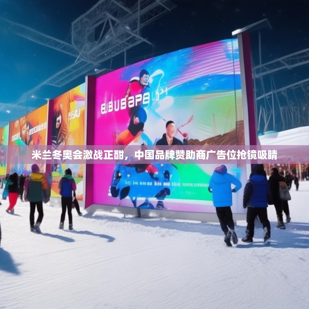 米兰冬奥会激战正酣，中国品牌赞助商广告位抢镜吸睛