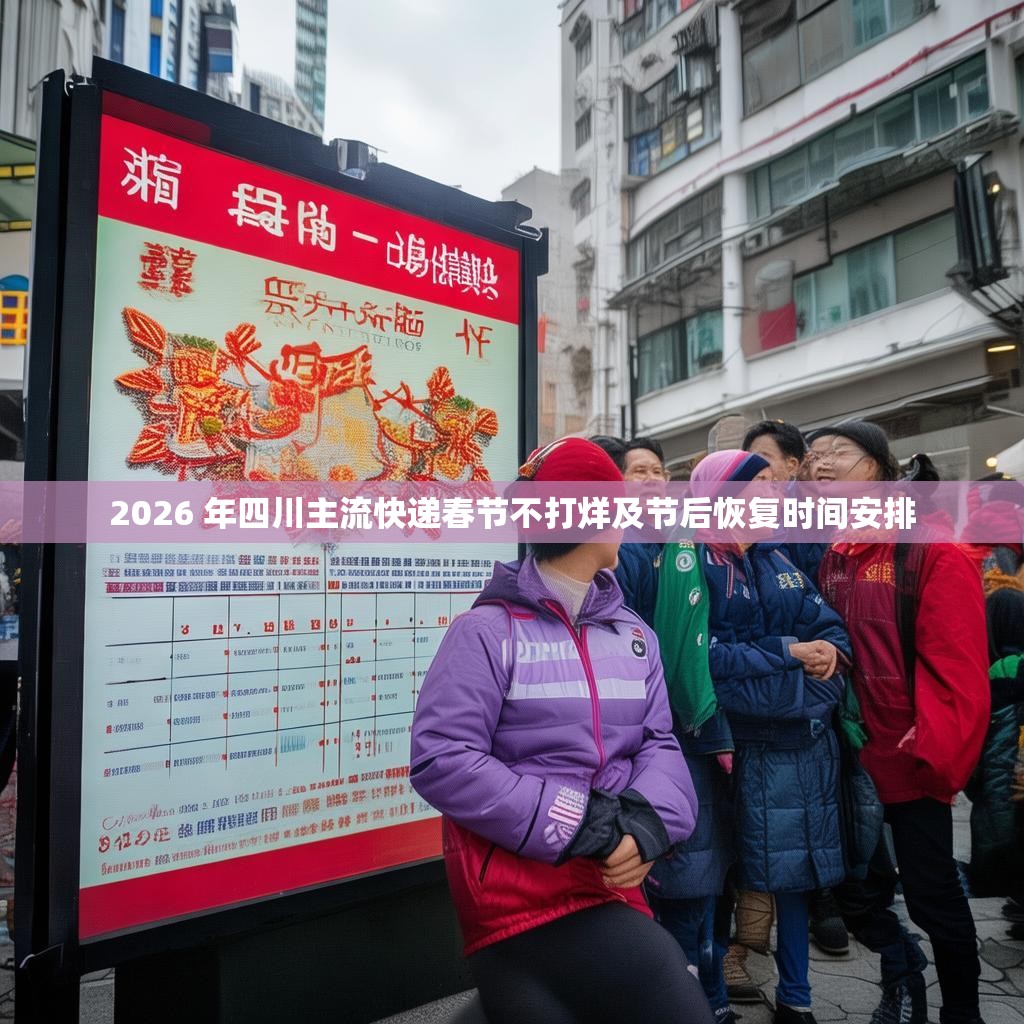 2026 年四川主流快递春节不打烊及节后恢复时间安排