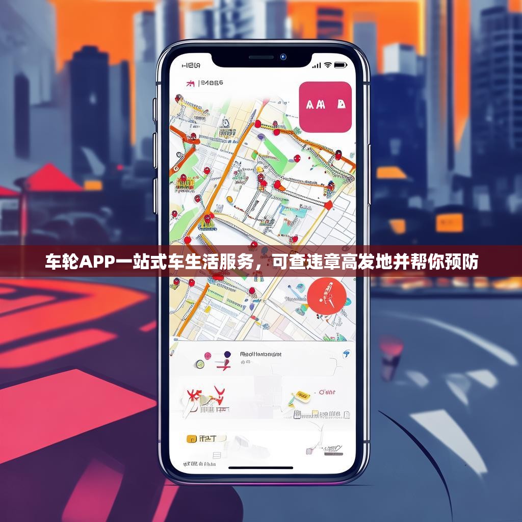 车轮APP一站式车生活服务，可查违章高发地并帮你预防
