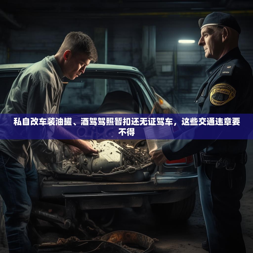 私自改车装油罐、酒驾驾照暂扣还无证驾车,这些交通违章要不得