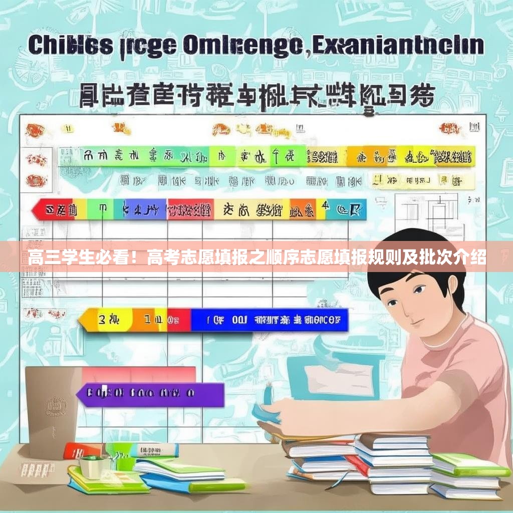 高三学生必看!高考志愿填报之顺序志愿填报规则及批次介绍
