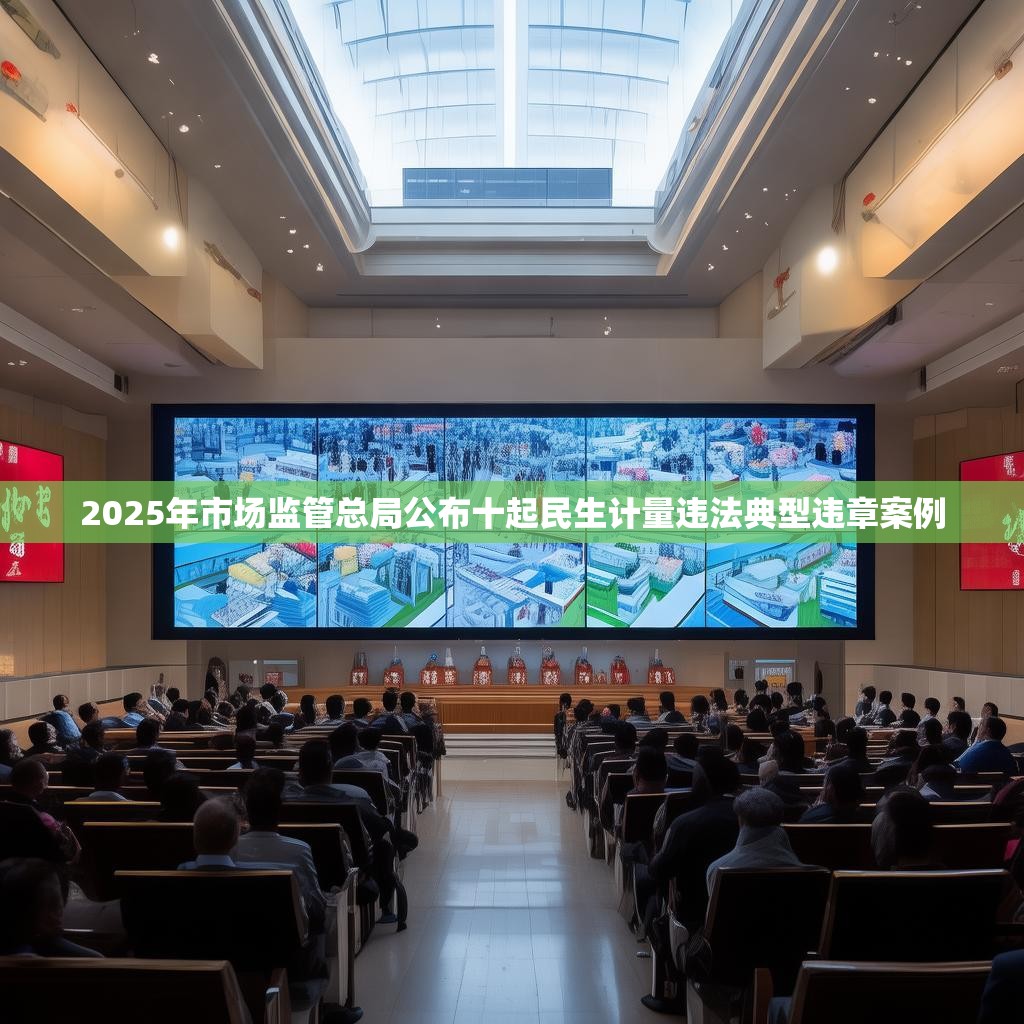 2025年市场监管总局公布十起民生计量违法典型违章案例