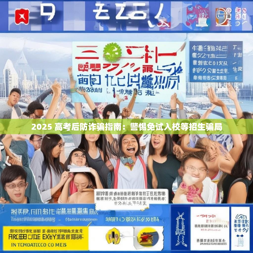 2025 高考后防诈骗指南:警惕免试入校等招生骗局
