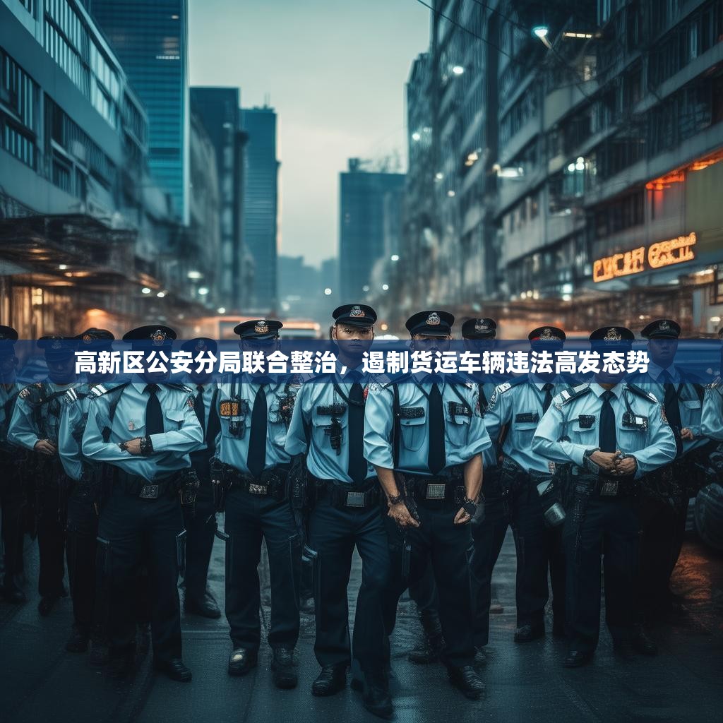 高新区公安分局联合整治，遏制货运车辆违法高发态势