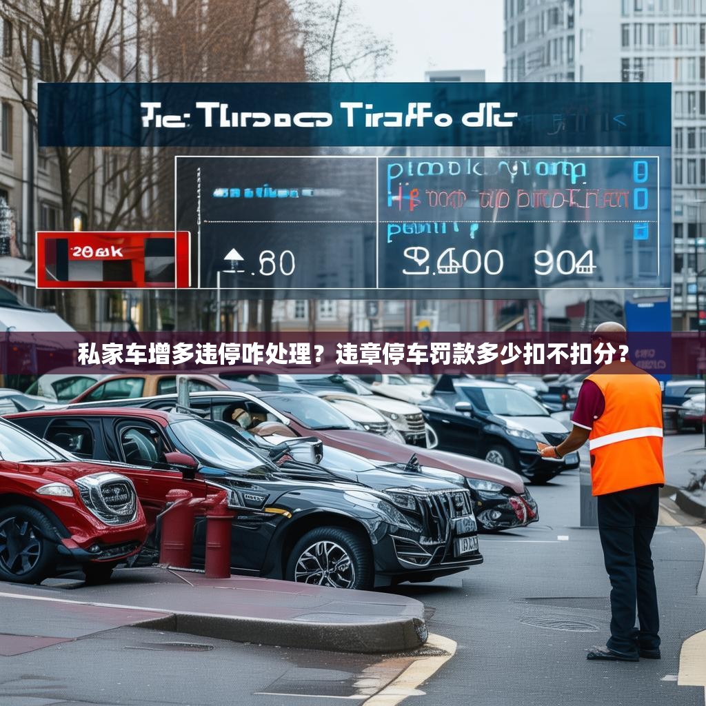 私家车增多违停咋处理?违章停车罚款多少扣不扣分?