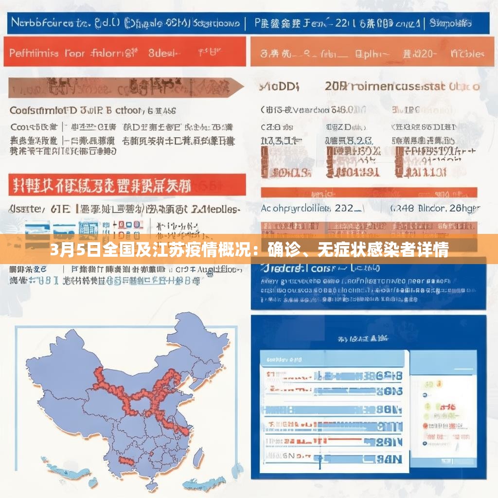 3月5日全国及江苏疫情概况：确诊、无症状感染者详情