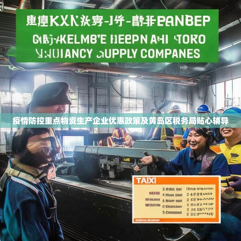 疫情防控重点物资生产企业优惠政策及黄岛区税务局贴心辅导