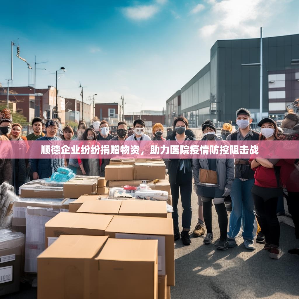顺德企业纷纷捐赠物资，助力医院疫情防控阻击战
