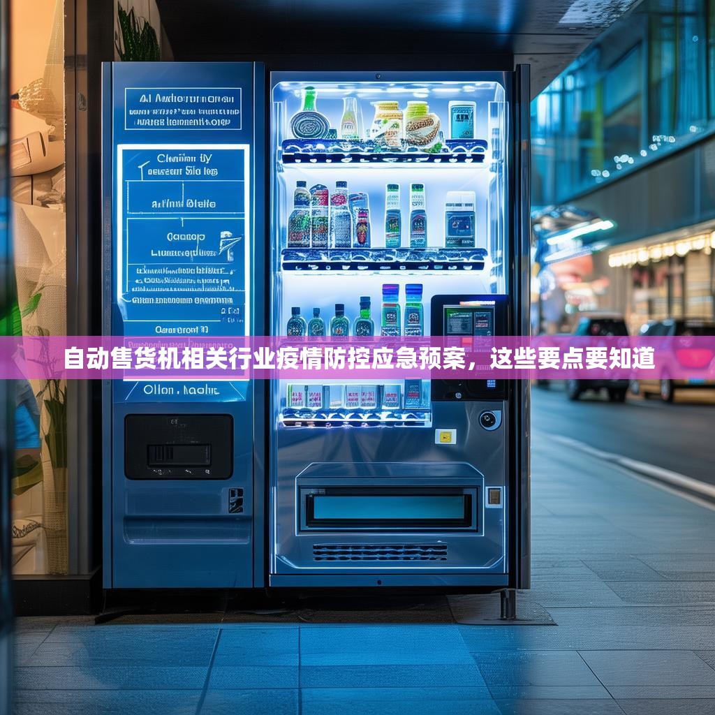 自动售货机相关行业疫情防控应急预案，这些要点要知道