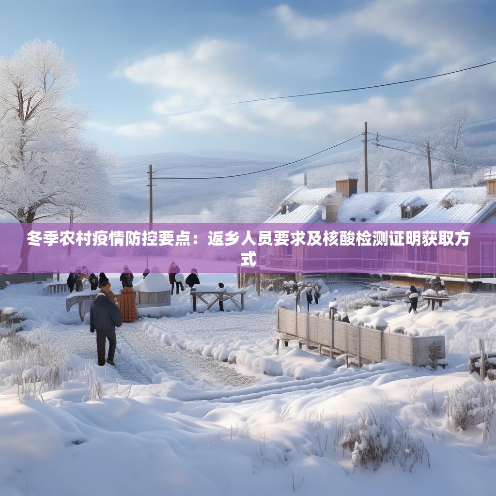 冬季农村疫情防控要点：返乡人员要求及核酸检测证明获取方式