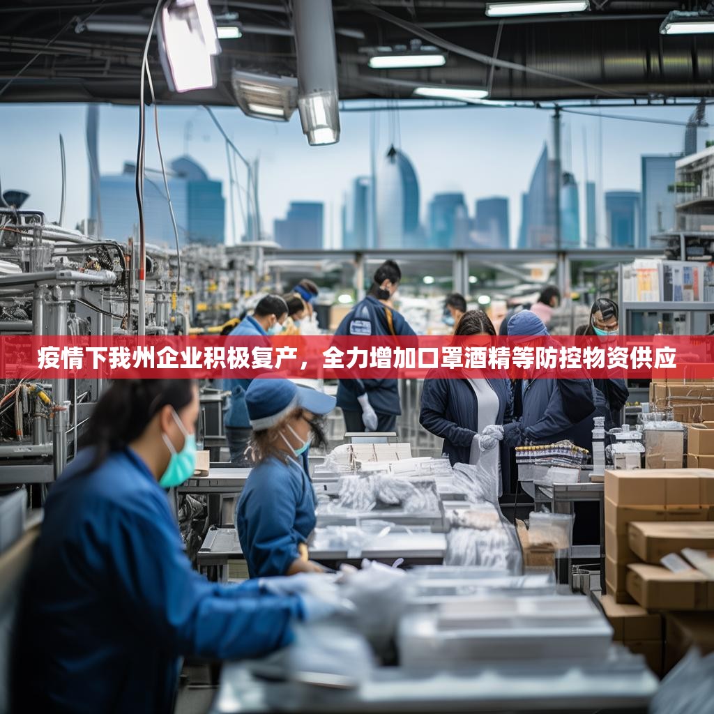 疫情下我州企业积极复产，全力增加口罩酒精等防控物资供应