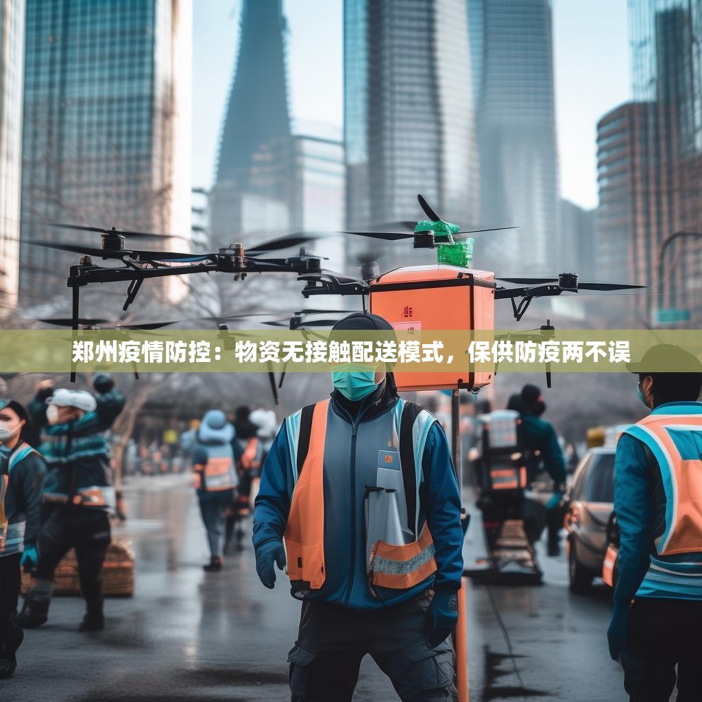 郑州疫情防控：物资无接触配送模式，保供防疫两不误