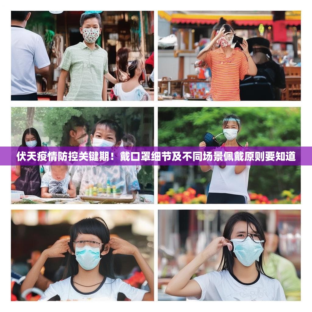 伏天疫情防控关键期！戴口罩细节及不同场景佩戴原则要知道